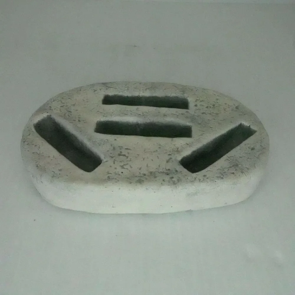 Shapes of Clay Four Indian Coasters and Stand by Stan Ash of Mt. St Helens